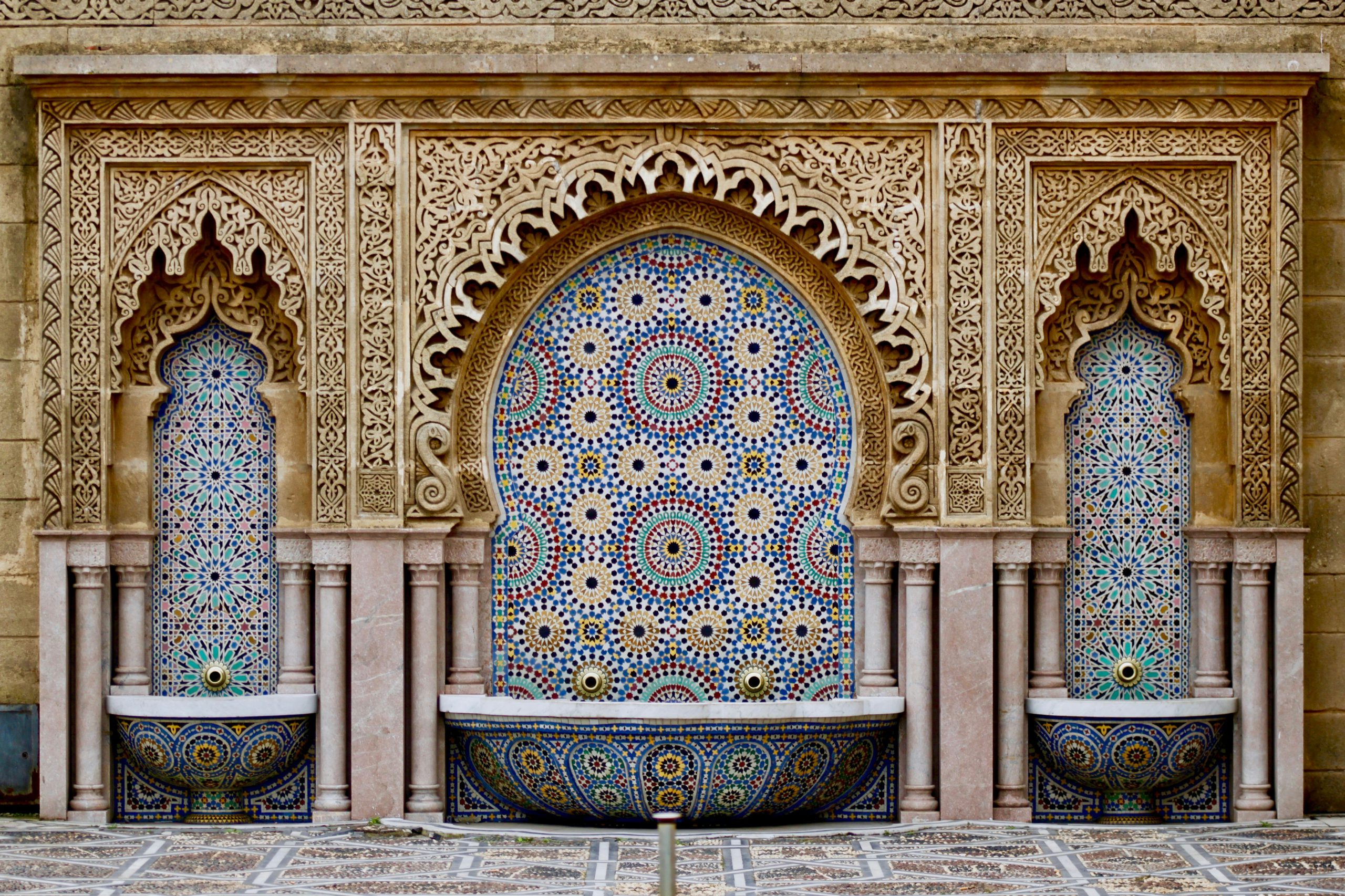 Aladdin's Fountain in Morocco