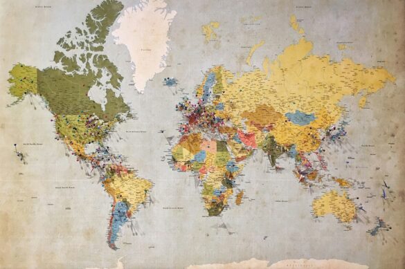 Map of potential Free Trade Areas