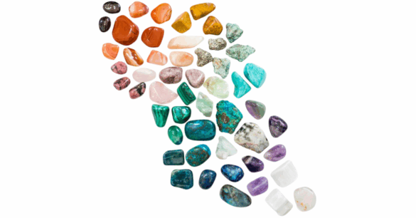 Glass or crystal stones